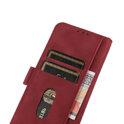 For iPhone 16 KHAZNEH Matte Texture Leather Phone Case(Red) - iPhone 16 Cases by PMC Jewellery | Online Shopping South Africa | PMC Jewellery | Buy Now Pay Later Mobicred