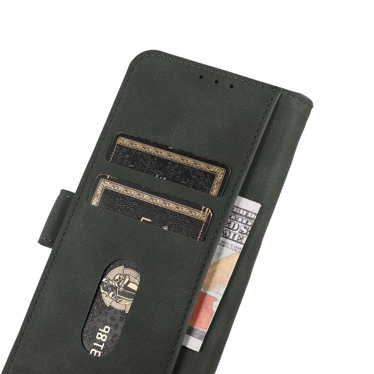 For iPhone 17 Air KHAZNEH Matte Texture Leather Phone Case(Green) - free shipping - PMc TechLife - Order now!