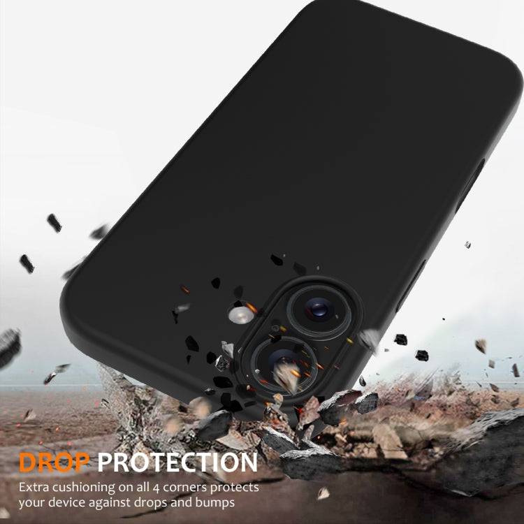 For iPhone 16 Plus Shockproof Silicone Magsafe Phone Case(Black) - iPhone 16 Plus Cases by PMC TechLife | Online Shopping South Africa | PMC TechLife | Buy Now Pay Later Mobicred