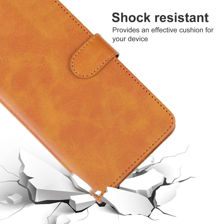 For DOOGEE V20 Pro Leather Phone Case(Brown) - Doogee Cases by PMC TechLife | Online Shopping South Africa | PMC TechLife | Buy Now Pay Later Mobicred