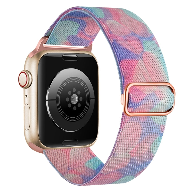 For Apple Watch 2 42mm Painted Pattern Nylon Replacement Watch Band(Water Fluid) - Watch Bands by PMc TechLife | Online Shopping South Africa | PMc TechLife | Buy Now Pay Later Mobicred