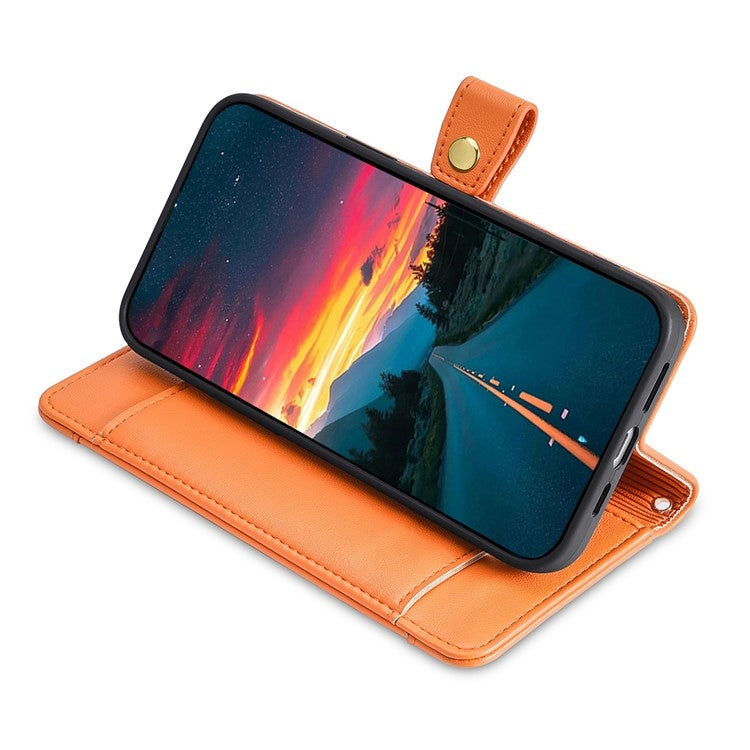 For Sharp Aquos R9 Sheep Texture Cross-body Zipper Wallet Leather Phone Case(Orange) - More Brand by PMC TechLife | Online Shopping South Africa | PMC TechLife | Buy Now Pay Later Mobicred