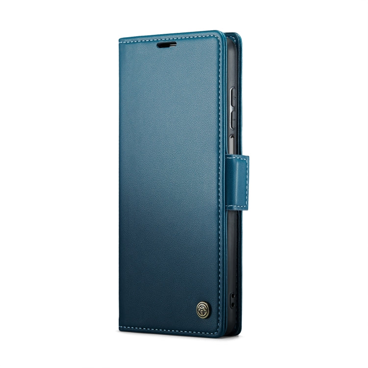 For Motorola Moto G Stylus 5G 2023 CaseMe 023 Butterfly Buckle Litchi Texture RFID Anti-theft Leather Phone Case(Blue) - Motorola Cases by CaseMe | Online Shopping South Africa | PMC Jewellery | Buy Now Pay Later Mobicred