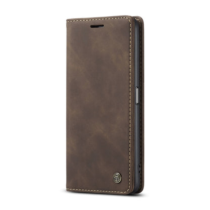 For OPPO A58 5G / A58X 5G CaseMe 013 Multifunctional Horizontal Flip Leather Phone Case(Coffee) - OPPO Cases by CaseMe | Online Shopping South Africa | PMC Jewellery | Buy Now Pay Later Mobicred