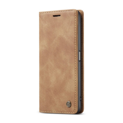 For OPPO A58 5G / A58X 5G CaseMe 013 Multifunctional Horizontal Flip Leather Phone Case(Brown) - OPPO Cases by CaseMe | Online Shopping South Africa | PMC Jewellery | Buy Now Pay Later Mobicred