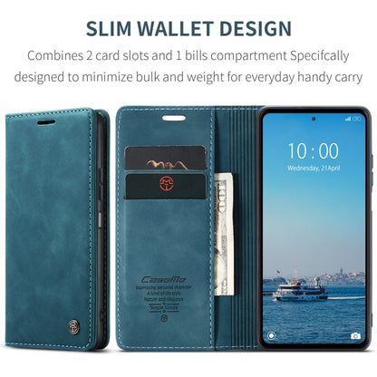 For Xiaomi Redmi 12 4G / 12 5G／Note 12R CaseMe 013 Multifunctional Horizontal Flip Leather Phone Case(Blue) - Xiaomi Cases by CaseMe | Online Shopping South Africa | PMC Jewellery | Buy Now Pay Later Mobicred