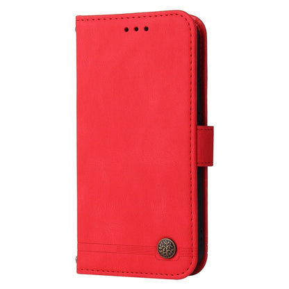 For iPhone 16 Pro Max Skin Feel Life Tree Leather Phone Case(Red) - iPhone 16 Pro Max Cases by PMC Jewellery | Online Shopping South Africa | PMC Jewellery | Buy Now Pay Later Mobicred