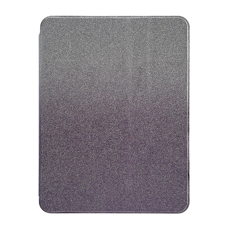 For iPad Air 11 2024 / iPad Pro 11 Gradient Glitter Magnetic Split Leather Tablet Case(Purple) - iPad Pro 11 (2022/2021) Cases by PMC Jewellery | Online Shopping South Africa | PMC Jewellery | Buy Now Pay Later Mobicred