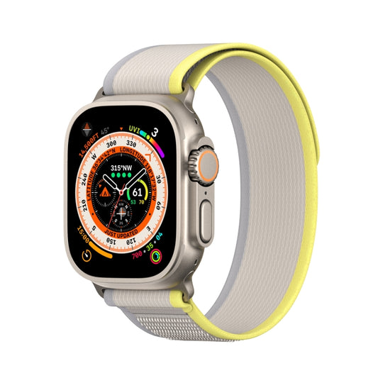 For Apple Watch 2 42mm DUX DUCIS YJ Series Nylon Watch Band(Yellow) - Watch Bands by DUX DUCIS | Online Shopping South Africa | PMC Jewellery | Buy Now Pay Later Mobicred