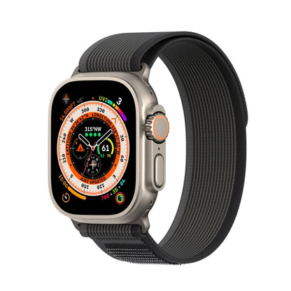 For Apple Watch 2 38mm DUX DUCIS YJ Series Nylon Watch Band(Black) - Watch Bands by DUX DUCIS | Online Shopping South Africa | PMC Jewellery | Buy Now Pay Later Mobicred