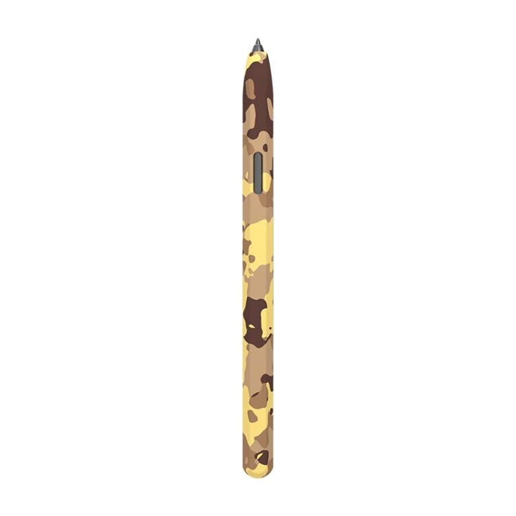 For Samsung Galaxy Tab  S6 Lite LOVE MEI Camouflage Silicone Protective Pen Case(Yellow) - Pencil Accessories by LOVE MEI | Online Shopping South Africa | PMC TechLife | Buy Now Pay Later Mobicred