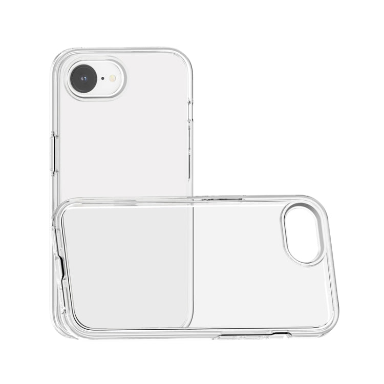 For iPhone 16e Shockproof Terminator Transparent Phone Case(Transparent) - iPhone 16e Cases by PMC TechLife | Online Shopping South Africa | PMC TechLife | Buy Now Pay Later Mobicred