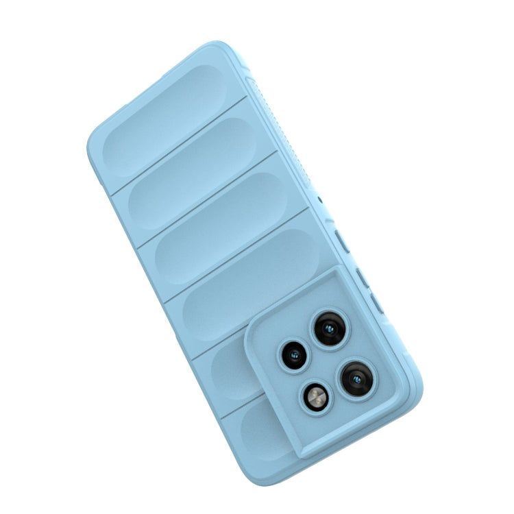 For Motorola Edge 50 Neo Magic Shield TPU + Flannel Phone Case(Black) - free shipping - PMC TechLife - Order now!