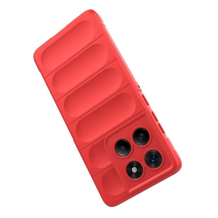 For Motorola Edge 60 Fusion 5G Global Magic Shield TPU + Flannel Phone Case(Red) - free shipping - PMC TechLife - Order now!