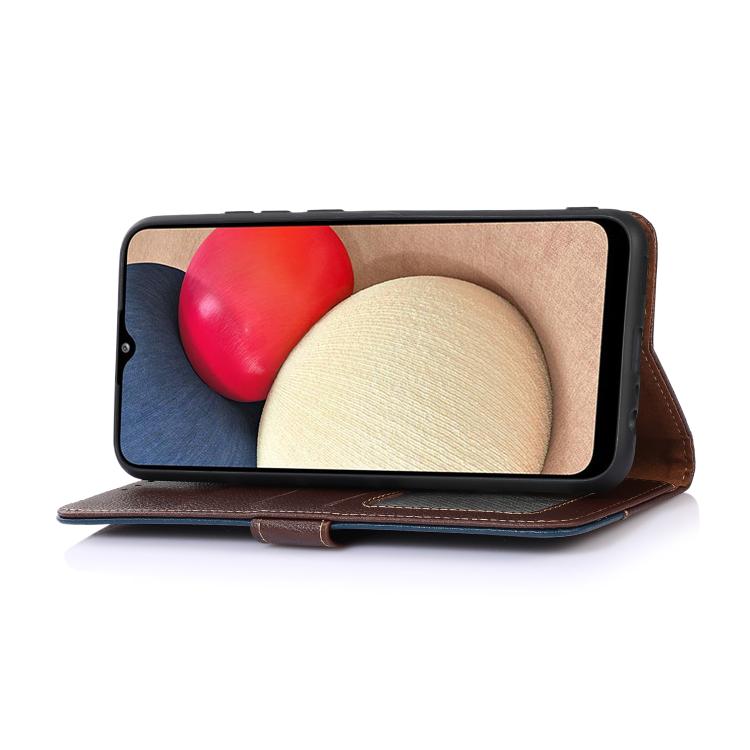 For iPhone 17 Air KHAZNEH Litchi Texture Leather RFID Phone Case(Brown) - free shipping - PMc TechLife - Order now!