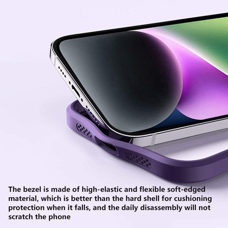 For iPhone 15 Pro Skin Feel MagSafe Shockproof Phone Case with Holder(White) - free shipping - PMC TechLife - Order now!