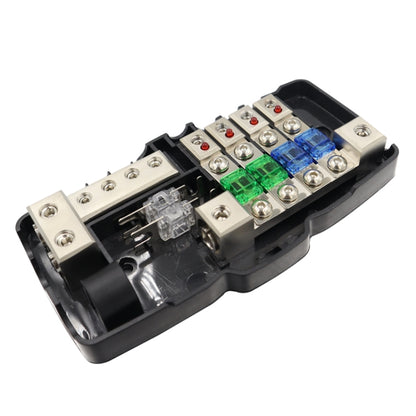 CP-0722 Orvac 0-4 GA 4 Circuit HD Fuse Power Distribution Block Ground Buss with LED Indicator - Fuse by PMC Jewellery | Online Shopping South Africa | PMC Jewellery | Buy Now Pay Later Mobicred