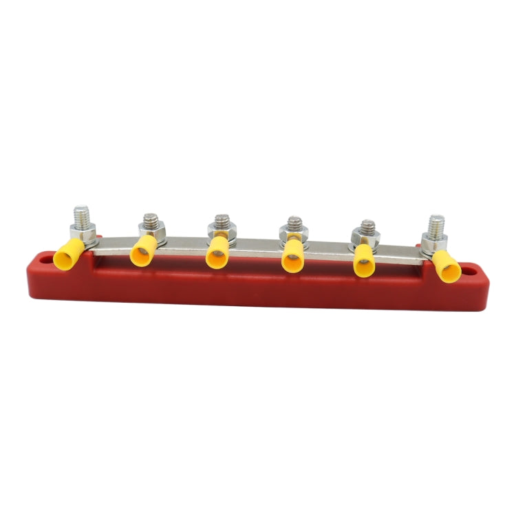 CP-3123 RV Yacht 150A High Current Single-row 4-way Busbar with 6pcs Terminals - Booster Cable & Clip by PMC Jewellery | Online Shopping South Africa | PMC Jewellery | Buy Now Pay Later Mobicred