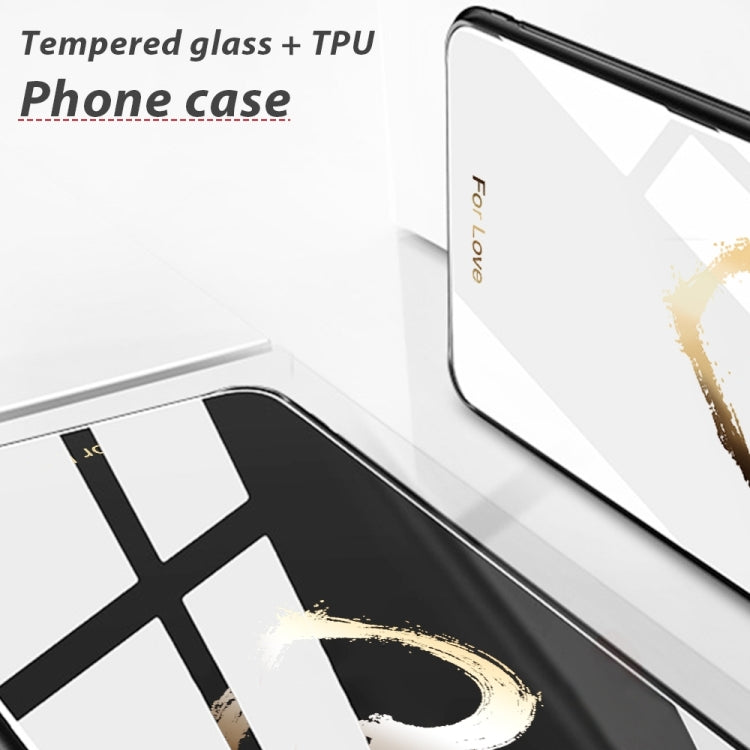 For iPhone 16 Pro Max Colorful Painted Glass Phone Case(Banana Leaf) - iPhone 16 Pro Max Cases by PMC TechLife | Online Shopping South Africa | PMC TechLife | Buy Now Pay Later Mobicred
