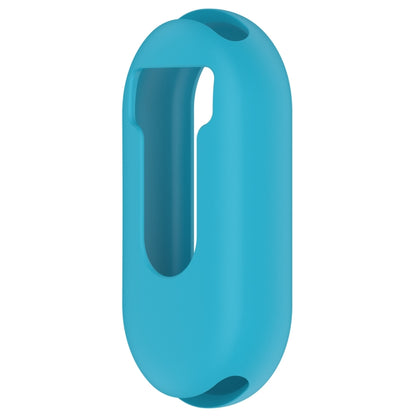 For Xiaomi Mi Band 8 Pure Color Silicone Watch Protective Case(Sky Blue) - Watch Cases by PMC Jewellery | Online Shopping South Africa | PMC Jewellery