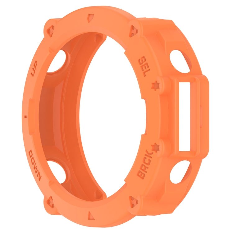 For Amazfit T-Rex Ultra Armor Hollow Watch Protective Case(Orange) - Watch Cases by PMC Jewellery | Online Shopping South Africa | PMC Jewellery