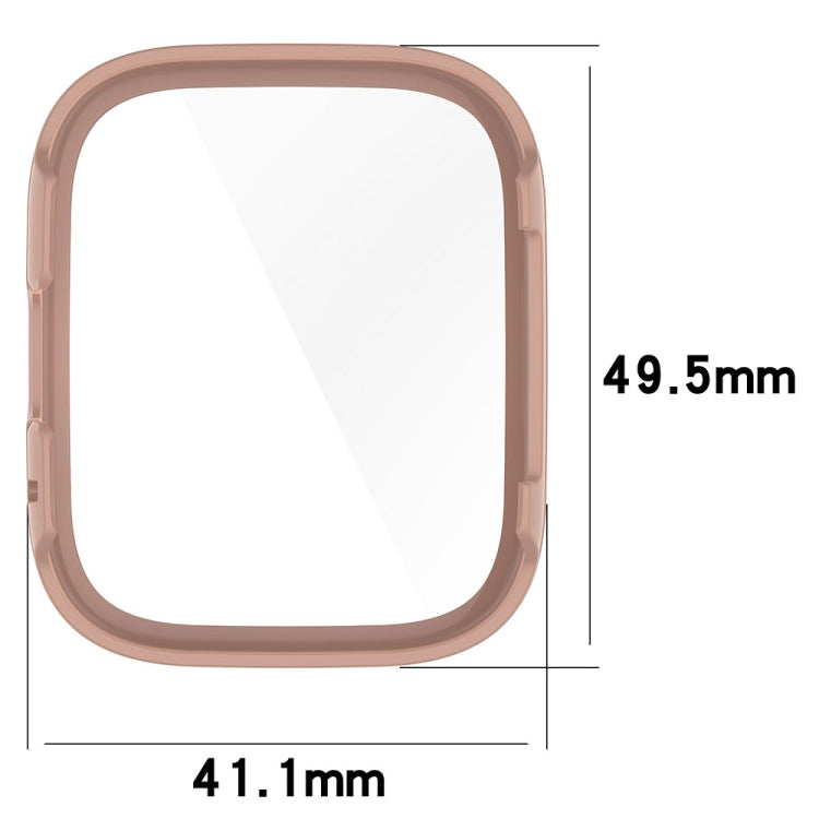 For Redmi Watch 3 Lite PC + Tempered Film Integrated Watch Protective Case(Black) - free shipping - PMC TechLife - Order now!