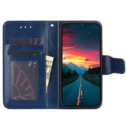 For Huawei Pura 70 5G Crystal Texture Leather Phone Case(Royal Blue) - Huawei Cases by PMC Jewellery | Online Shopping South Africa | PMC Jewellery | Buy Now Pay Later Mobicred