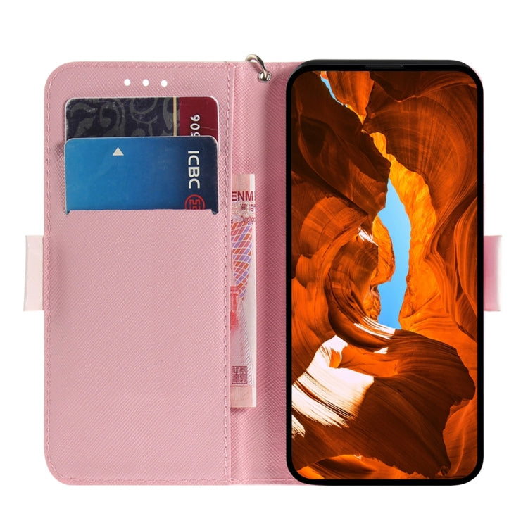 For Motorola Edge 2024 3D Colored Flip Leather Phone Case(Heart Panda) - Motorola Cases by PMC Jewellery | Online Shopping South Africa | PMC Jewellery | Buy Now Pay Later Mobicred