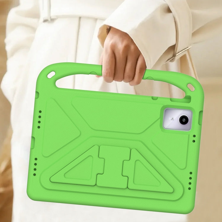 For Lenovo Tab M11/ Xiaoxin Pad 11 2024 Handle Portable EVA Shockproof Tablet Case(Green) - Lenovo by PMC TechLife | Online Shopping South Africa | PMC TechLife | Buy Now Pay Later Mobicred
