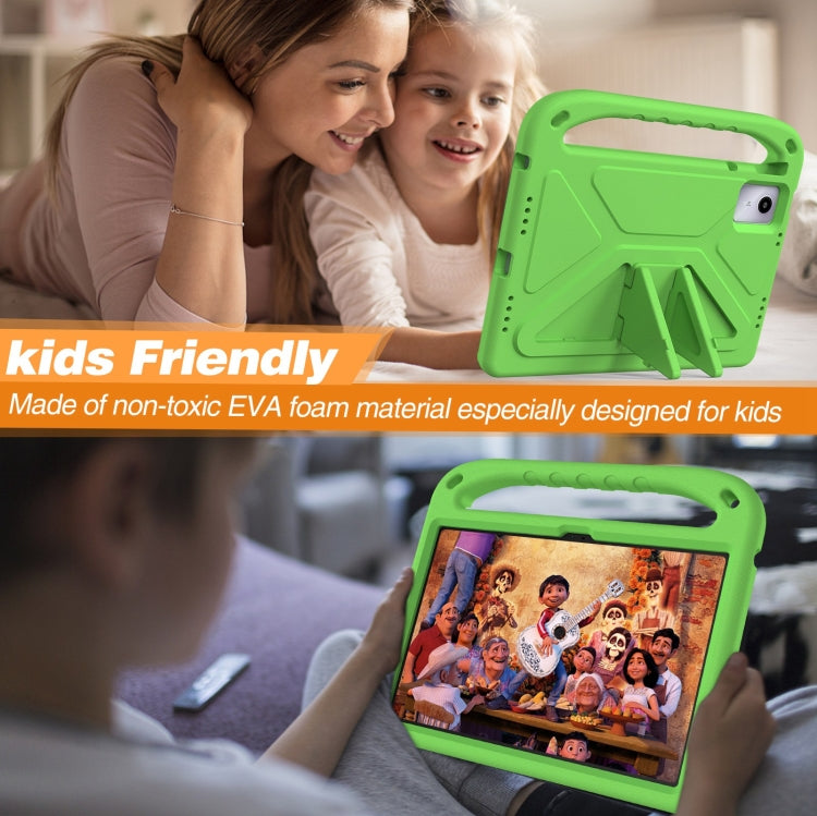 For Lenovo Tab M11/ Xiaoxin Pad 11 2024 Handle Portable EVA Shockproof Tablet Case(Green) - Lenovo by PMC TechLife | Online Shopping South Africa | PMC TechLife | Buy Now Pay Later Mobicred