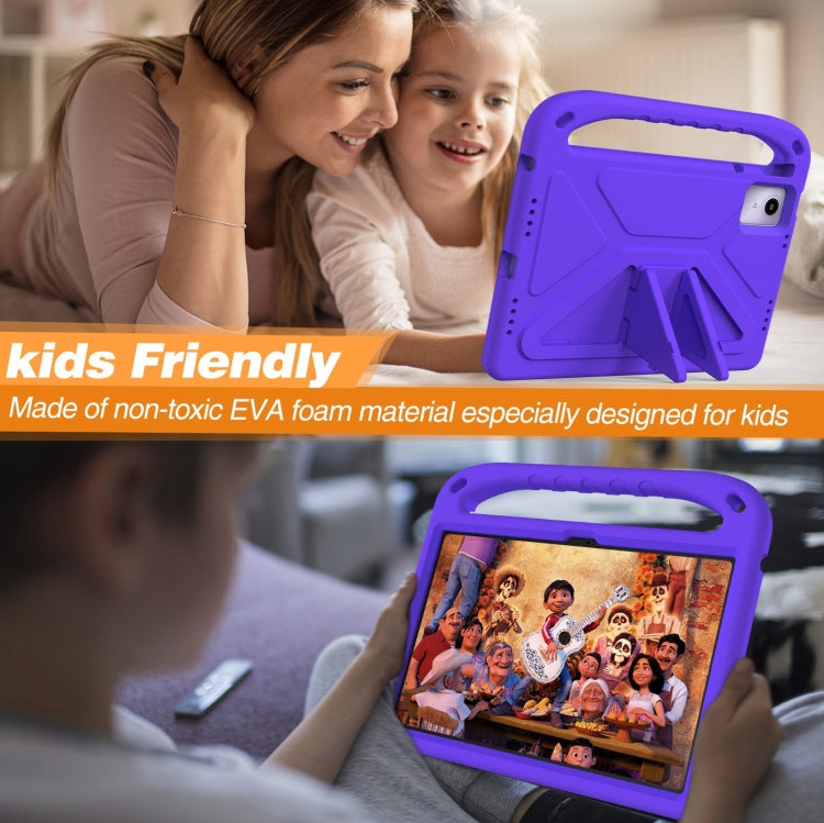 For Lenovo Tab M11/ Xiaoxin Pad 11 2024 Handle Portable EVA Shockproof Tablet Case(Purple) - Lenovo by PMC TechLife | Online Shopping South Africa | PMC TechLife | Buy Now Pay Later Mobicred