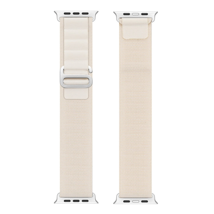 For Apple Watch SE 44mm DUX DUCIS GS Series Nylon Loop Watch Band(Starlight) - Watch Bands by DUX DUCIS | Online Shopping South Africa | PMC Jewellery | Buy Now Pay Later Mobicred