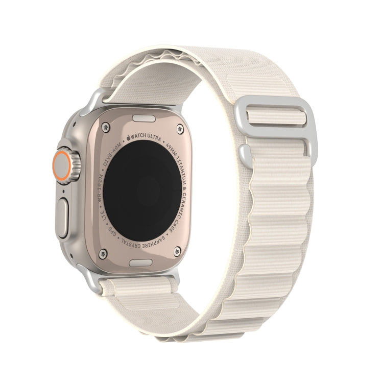 For Apple Watch SE 44mm DUX DUCIS GS Series Nylon Loop Watch Band(Starlight) - Watch Bands by DUX DUCIS | Online Shopping South Africa | PMC Jewellery | Buy Now Pay Later Mobicred