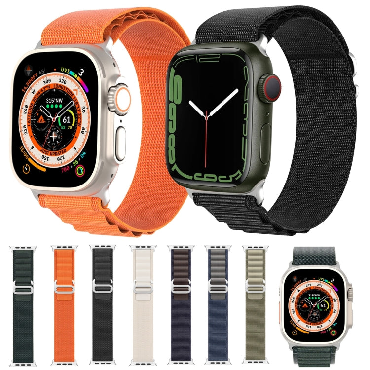 For Apple Watch SE 40mm DUX DUCIS GS Series Nylon Loop Watch Band(Orange) - Watch Bands by DUX DUCIS | Online Shopping South Africa | PMC Jewellery | Buy Now Pay Later Mobicred