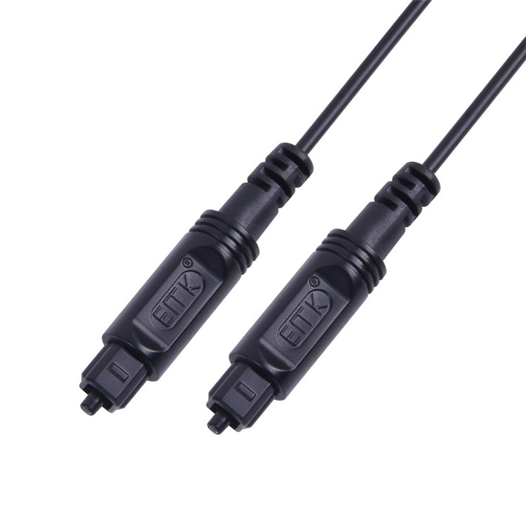 15m EMK OD2.2mm Digital Audio Optical Fiber Cable Plastic Speaker Balance Cable(Black) - Audio Optical Cables by EMK | Online Shopping South Africa | PMC Jewellery | Buy Now Pay Later Mobicred