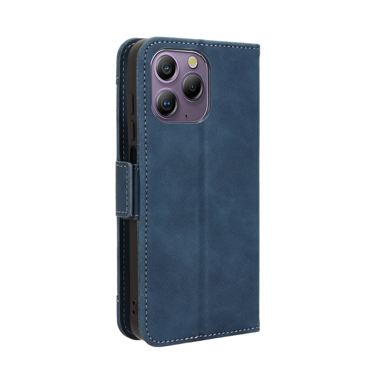 For Blackview A96 Skin Feel Calf Texture Card Slots Leather Phone Case(Blue) - More Brand by PMC TechLife | Online Shopping South Africa | PMC TechLife