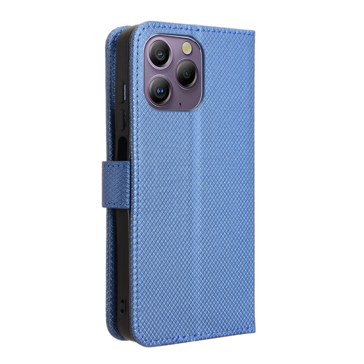 For Blackview A96 Diamond Texture Leather Phone Case(Blue) - More Brand by PMC Jewellery | Online Shopping South Africa | PMC Jewellery