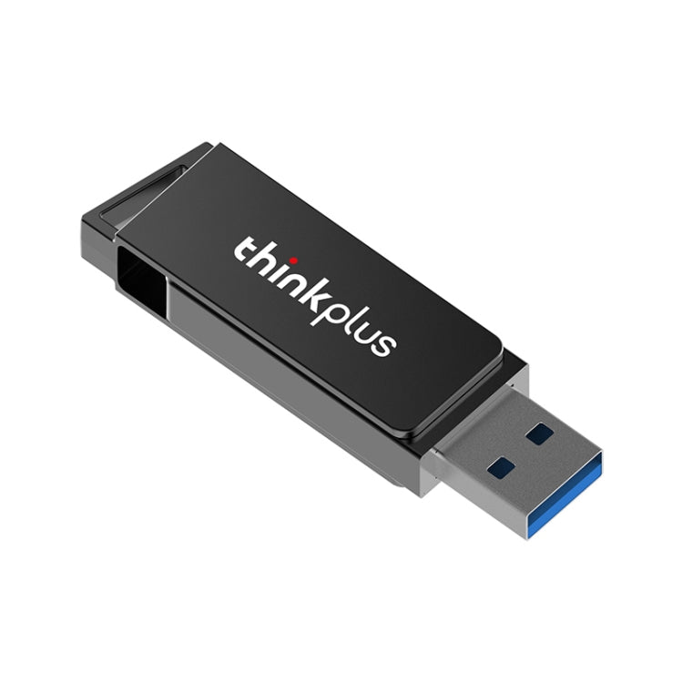 Lenovo Thinkplus USB 3.0 Rotating Flash Drive, Memory:256GB(Black) - USB Flash Drives by Lenovo | Online Shopping South Africa | PMC Jewellery | Buy Now Pay Later Mobicred