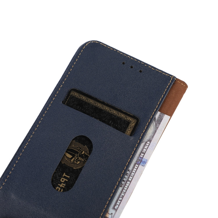 For Honor 90 KHAZNEH Nappa Top Layer Cowhide Leather Phone Case(Blue) - Honor Cases by PMC TechLife | Online Shopping South Africa | PMC TechLife | Buy Now Pay Later Mobicred