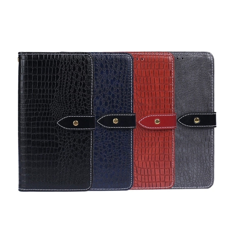 For Realme 12 Pro+ idewei Crocodile Texture Leather Phone Case(Red) - Realme Cases by idewei | Online Shopping South Africa | PMC TechLife | Buy Now Pay Later Mobicred