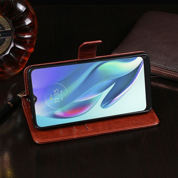 For vivo X100 Pro idewei Crazy Horse Texture Leather Phone Case(Black) - free shipping - PMC Jewellery - Order now!
