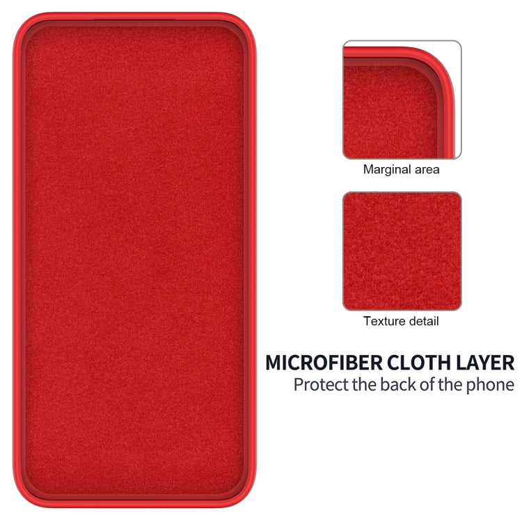 For Honor 90 Smart Solid Color Liquid Silicone Dropproof Full Coverage Phone Case(Red) - Honor Cases by PMC TechLife | Online Shopping South Africa | PMC TechLife | Buy Now Pay Later Mobicred