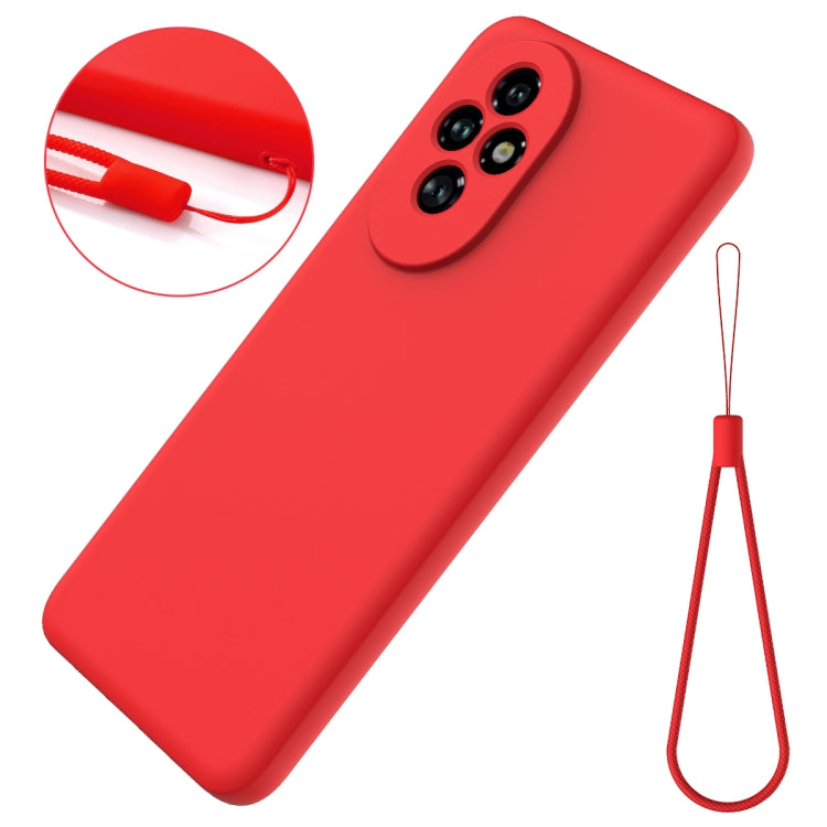 For Honor 200 Solid Color Liquid Silicone Dropproof Full Coverage Phone Case(Red) - free shipping - PMC TechLife - Order now!