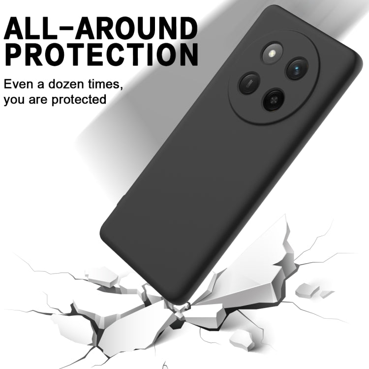 For Honor X60 Pro Solid Color Liquid Silicone Dropproof Full Coverage Phone Case(Black) - free shipping - PMC TechLife - Order now!