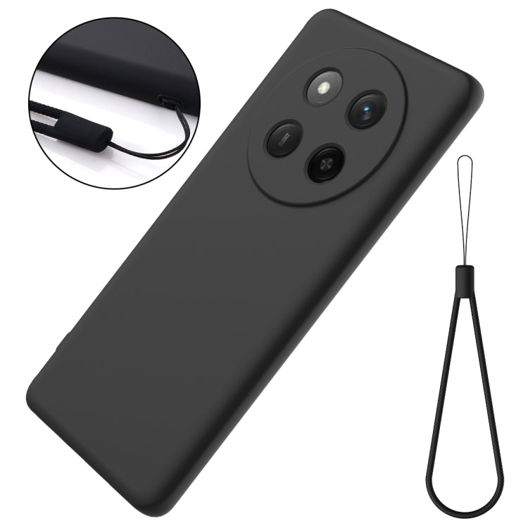 For Honor X60 Pro Solid Color Liquid Silicone Dropproof Full Coverage Phone Case(Black) - free shipping - PMC TechLife - Order now!