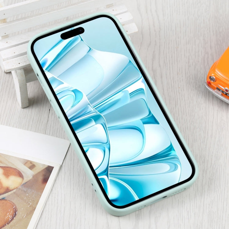 For iPhone 16 Plus Liquid Silicone Magsafe Phone Case(Light Cyan) - iPhone 16 Plus Cases by PMC Jewellery | Online Shopping South Africa | PMC Jewellery | Buy Now Pay Later Mobicred