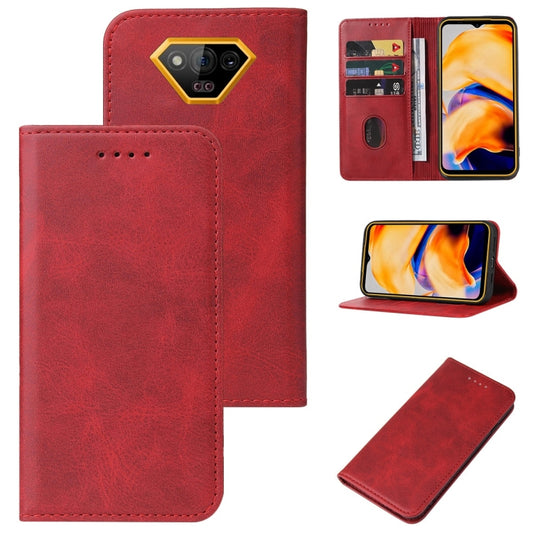 For Ulefone Armor X13 Magnetic Closure Leather Phone Case(Red) - Ulefone Cases by PMC Jewellery | Online Shopping South Africa | PMC Jewellery | Buy Now Pay Later Mobicred