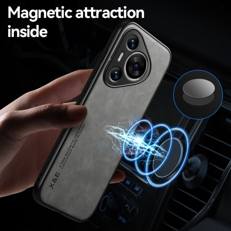For Huawei nova 11 SE Skin Feel Magnetic Leather Back Phone Case(Blue) - free shipping - PMC TechLife - Order now!