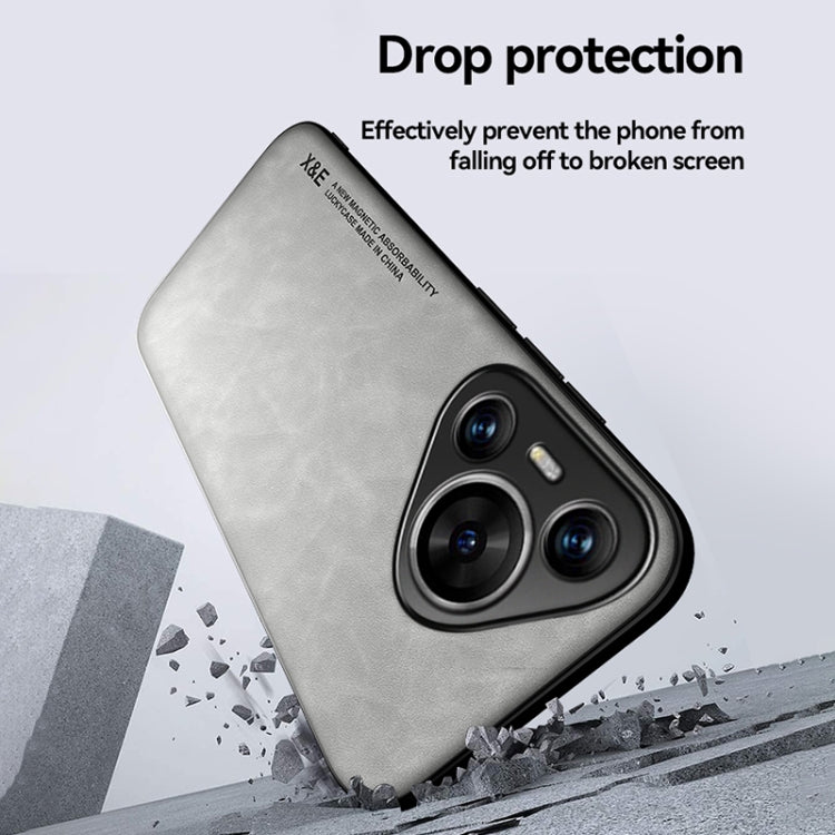 For Huawei nova 11 SE Skin Feel Magnetic Leather Back Phone Case(Blue) - free shipping - PMC TechLife - Order now!