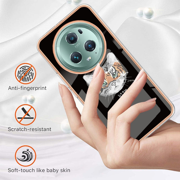 For Honor Magic 5 Pro Electroplating Marble Dual-side IMD Phone Case(Natural Growth) - Honor Cases by PMC TechLife | Online Shopping South Africa | PMC TechLife | Buy Now Pay Later Mobicred